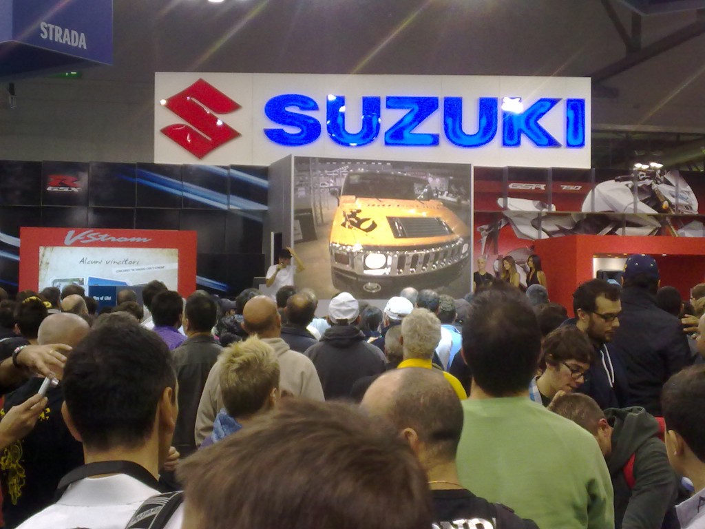 EICMA Fiera Milano - Stand Suzuki 