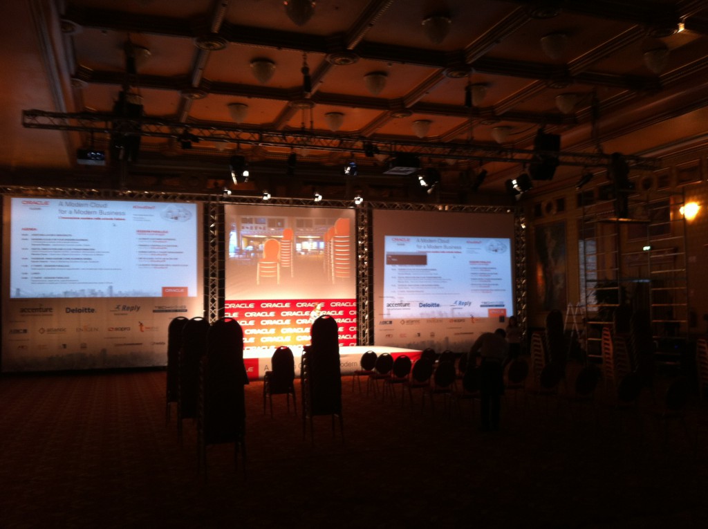 Evento Oracle - Milan Marriott Hotel 2015 